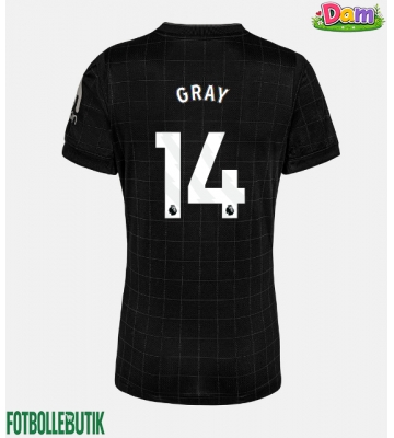 Tottenham Hotspur Archie Gray #14 Bortatröja Kvinnor 2025-26 Kortärmad